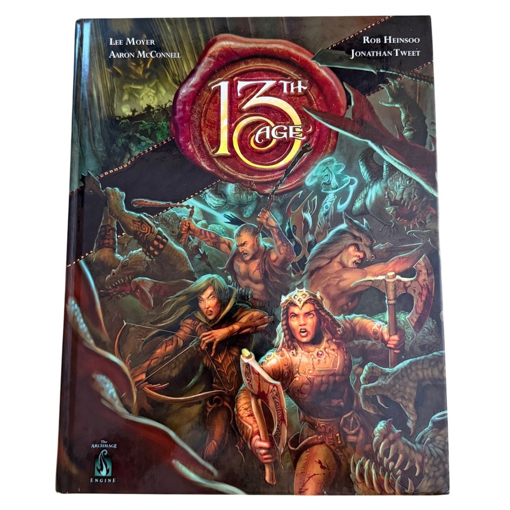 13th Age Core Rulebook Hardcover Fantasy Tabletop RPG Pelgrane Press PEL13A01